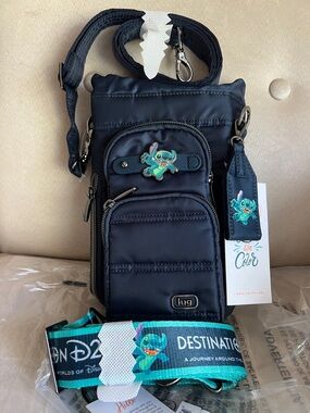 New Lug D23 Huggie Wide Bundle with Stitch in Indigo